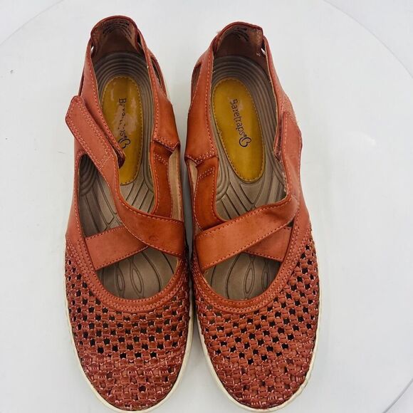 BARETRAPS Yesica Womens Brown Cushioned Round Toe Platform Flats Size 9.5 - Picture 10 of 15